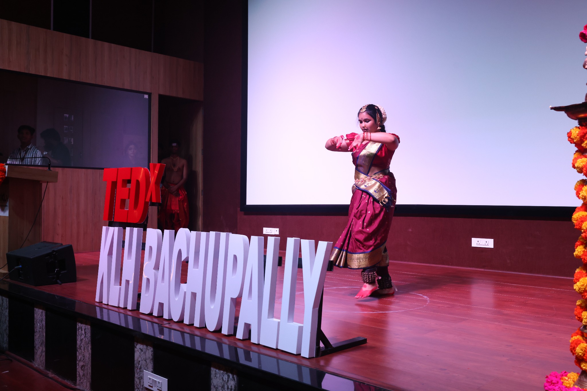 TEDx team on stage