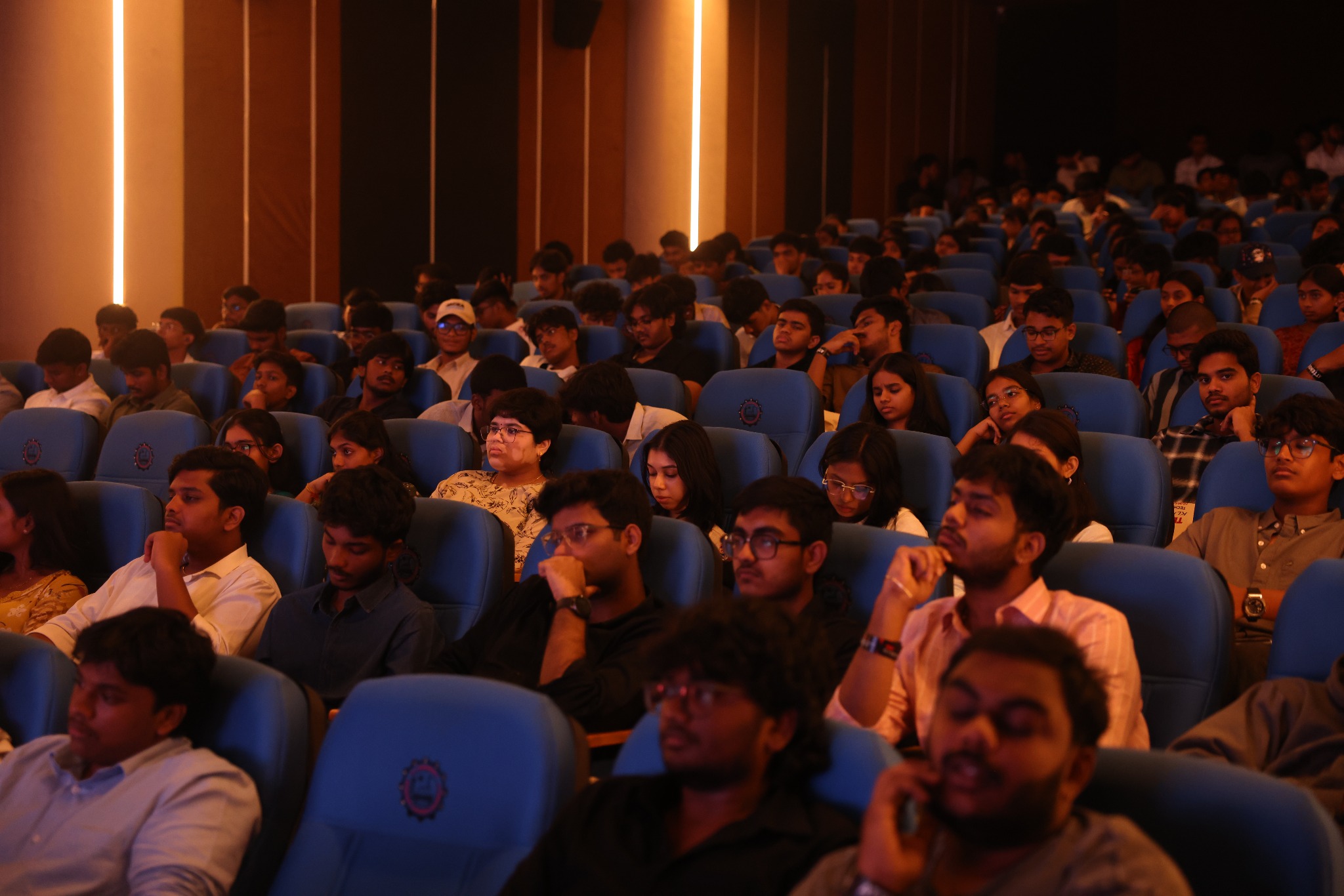 TEDx audience during event