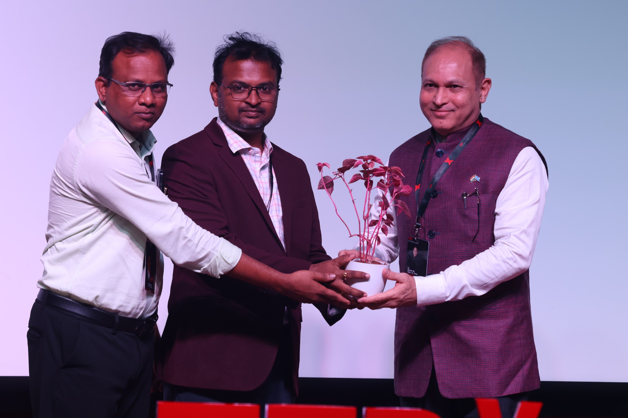 TEDx felicitation moment