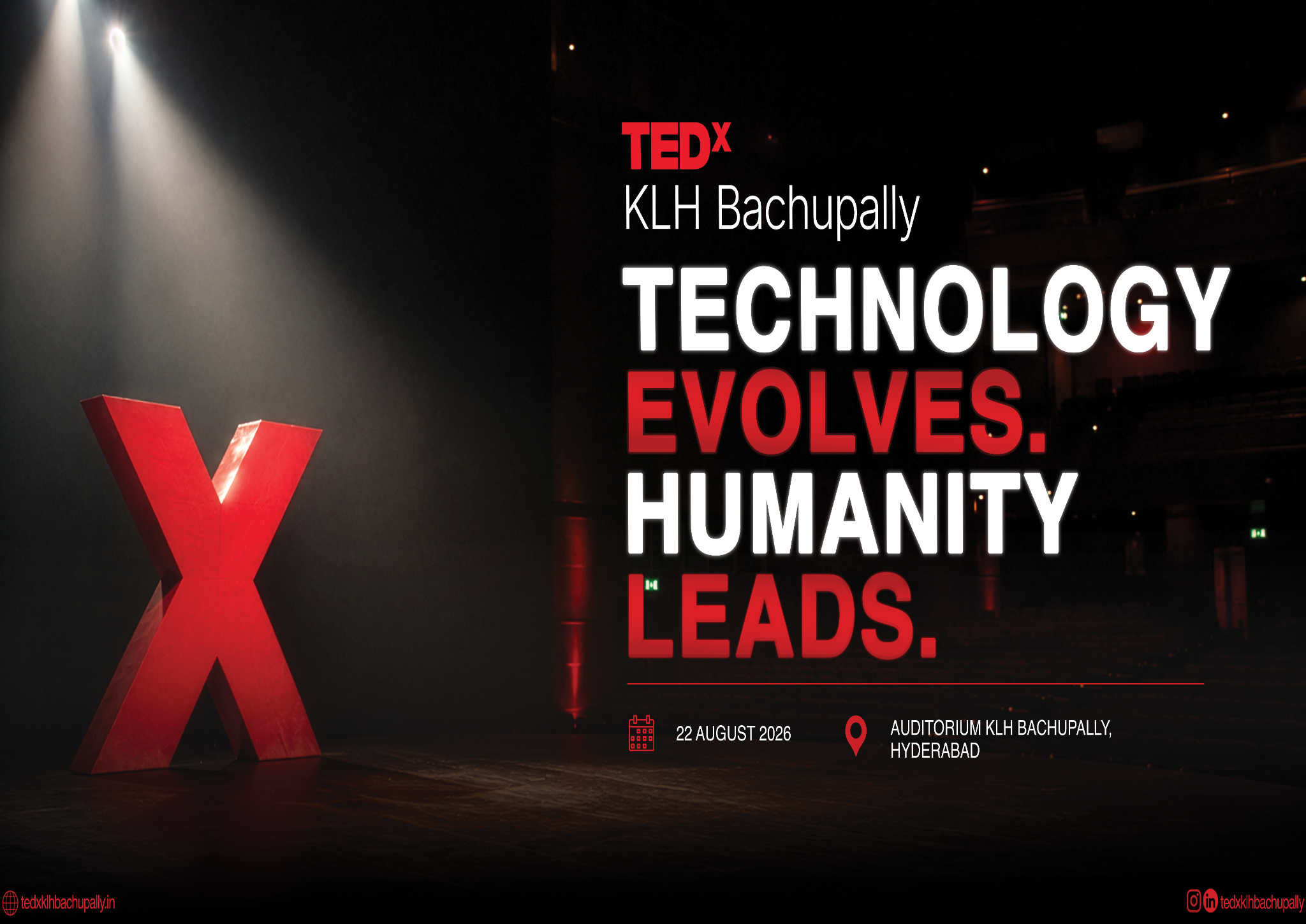 TEDx KLH Bachupally theme